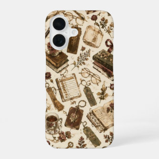 ヴィンテージコラージュスマホケース iPhone 16ケース