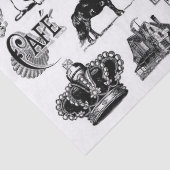 ヴィンテージコラージュデコパージティッシュペーパー 薄葉紙 (詳細)