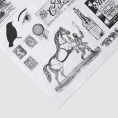 ヴィンテージコラージュデコパージティッシュペーパー 薄葉紙 (詳細)