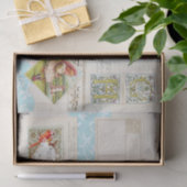 ヴィンテージコラージュ画像 薄葉紙 (ギフト)