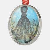 ヴィンテージコラージュ メタルオーナメント (左)