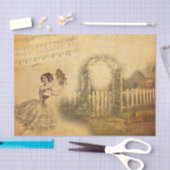 ヴィンテージコラージュ 薄葉紙 (クラフト)