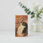 ヴィンテージコリー&バード 名刺 (スタンド正面)