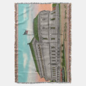 ヴィンテージコルコランアートギャラリーDCブランケット スローブランケット (正面縦)