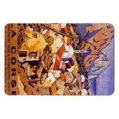 ヴィンテージコルシカ，フランス –  マグネット (横)