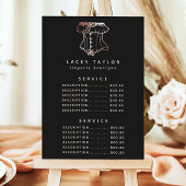 ヴィンテージコルセットロゴランジェリーサービス価格 メニュー