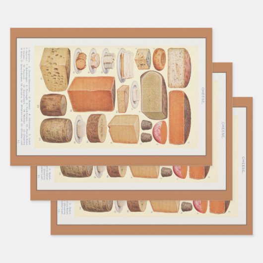 ヴィンテージコレージの家計，カブトムン， 1923 ラッピングペーパーシート (セット)