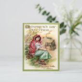 ヴィンテージコレーンセントパトリックのデイカード ポストカード (スタンド正面)