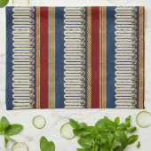 ヴィンテージコロニアル真鍮とブレイド ID1309 キッチンタオル (折り畳み)