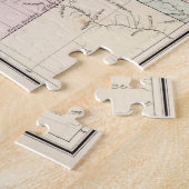 ヴィンテージコロラドの地図(1873年) ジグソーパズル (側面)