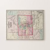 ヴィンテージコロラドの地図(1873年) ジグソーパズル (横)