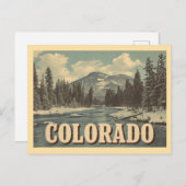 ヴィンテージコロラドトラベル ポストカード (正面/裏面)