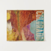 ヴィンテージコロラドリバータペストリ タペストリー (正面(横))