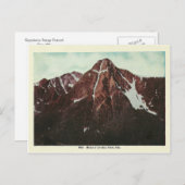 ヴィンテージコロラド山脈 ポストカード (正面/裏面)