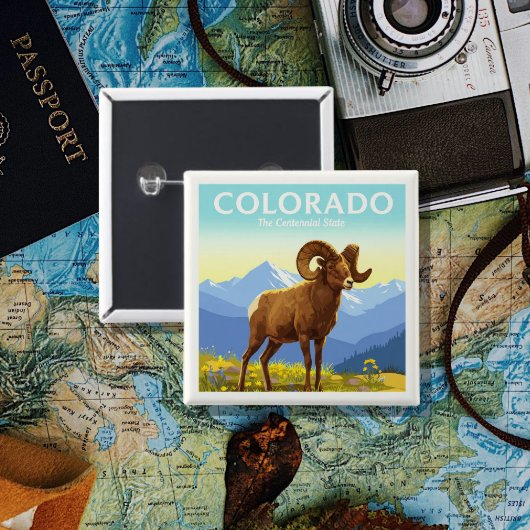 ヴィンテージコロラド 缶バッジ