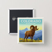 ヴィンテージコロラド 缶バッジ (正面&裏面)