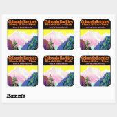 ヴィンテージコロラド～風光明媚なマルベルズの土地 スクエアシール (シート)