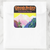 ヴィンテージコロラド～風光明媚なマルベルズの土地 スクエアシール (バッグ)