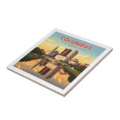 ヴィンテージコロンバスオハイオ タイル (側面)