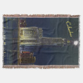ヴィンテージコロンバスシタデルアットナイトブランケット スローブランケット (正面)