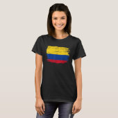 ヴィンテージコロンビア国旗 Tシャツ (正面フル)