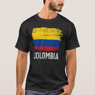 ヴィンテージコロンビア国旗 Tシャツ