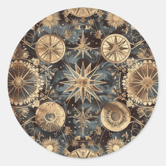 ヴィンテージコンカスタムパス文字 ラウンドシール