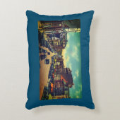 ヴィンテージコングレ通り，ポートマス， NH写真 アクセントクッション (正面(垂直))