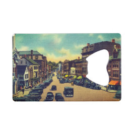 ヴィンテージコングレ通り，ポートマス， NH写真 クレジットカード栓抜き