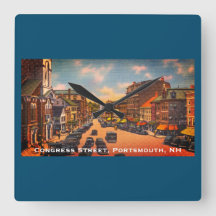 ヴィンテージコングレ通り，ポートマス， NH写真