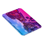 ヴィンテージコングレ通り,ポートマス, NH写真 マグネット (右側)