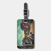 ヴィンテージコングレ通り，ポートマス， NH写真 ラゲッジタグ (正面縦)