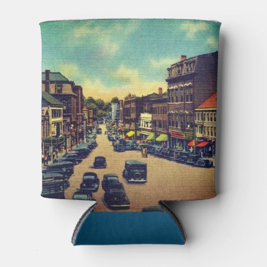 ヴィンテージコングレ通り，ポートマス， NH写真 缶クーラー (正面)