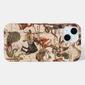 ヴィンテージコンステレーションスターマップバイバックアとブローン Case-Mate iPhoneケース (裏面 (横))