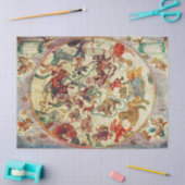 ヴィンテージコンステレーション組織またはデコページ紙 薄葉紙 (クラフト)