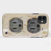 ヴィンテージコンセント Case-Mate iPhoneケース (裏面(横))