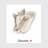 ヴィンテージコンチセピアクラシックラウンドシール シール (シート)