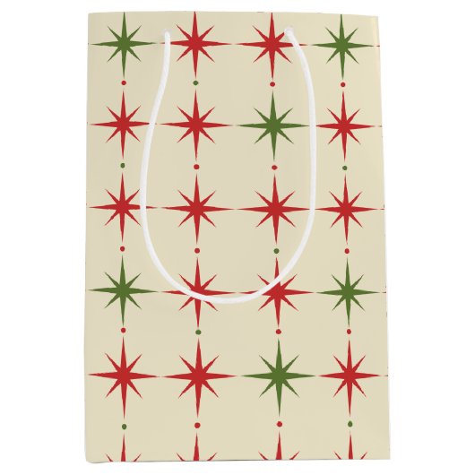 ヴィンテージコンテンポラリーの星 ミディアムペーパーバッグ (正面)