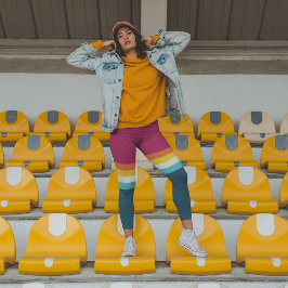 ヴィンテージコントラストレギンス レギンス