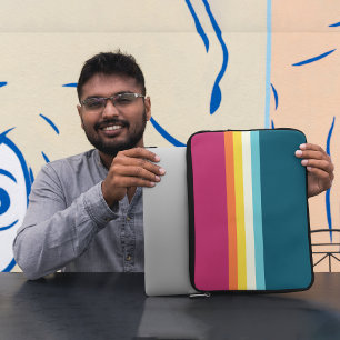 ヴィンテージコントラスト ラップトップスリーブ