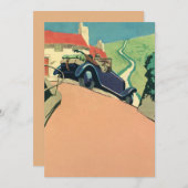 ヴィンテージコンバーチブルカーロードトリップ (正面/裏面)