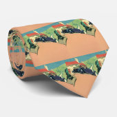 ヴィンテージコンバーチブルカーロードトリップ ネクタイ (ロール)