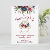 ヴィンテージコンバーチブルゴーニュバラ保存日 セーブザデート (スタンド正面)