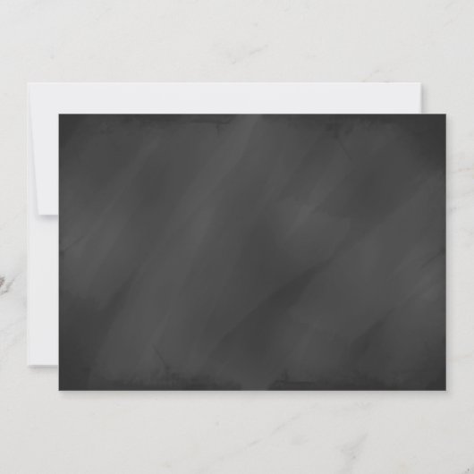 ヴィンテージコンバーチブルボード後結婚式の招待 招待状 (裏面)