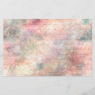 ヴィンテージコンパスエフェメラデクページスクラップブック紙