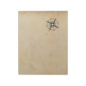 ヴィンテージコンパスバラアドベンチャー探索 ノートパッド (回転)