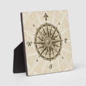 ヴィンテージコンパスバラ フォトプラーク (正面)