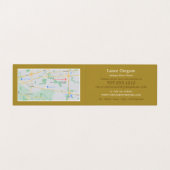 ヴィンテージコンパス、アンティークディーラー、ストア詳細 名刺 (内部フラット)