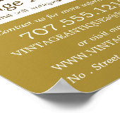 ヴィンテージコンパス、アンティークディーラー、ストア ポスター (角)