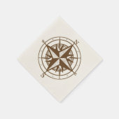 ヴィンテージコンパス スタンダードカクテルナプキン (角)